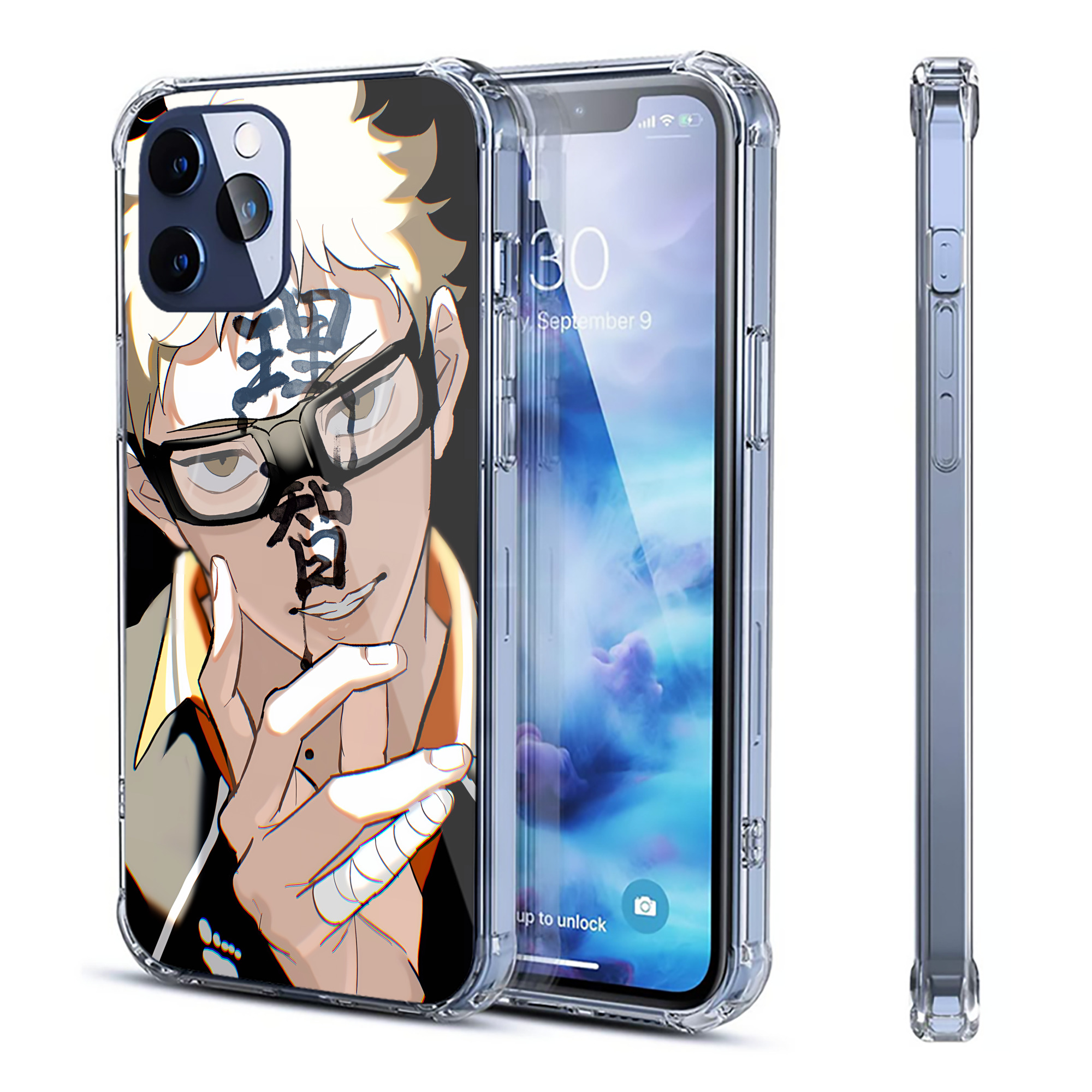 （画像用） ハイキュー!! Haikyu!! 【iPhone 12シリーズ対応】透明スマホケース（クリアソフトケース）